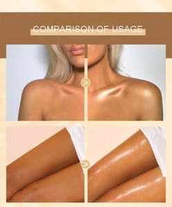 Bronceador Orgánico MLM Personalizado, Ecológico, Resistente al Agua y de Larga Duración, Brillo Corporal con Destellos, Aceite Iluminador, Marca Privada - Product Image 4