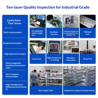 Weiqian Pantalla HMI Industrial Integrada Todo en Uno de 7/21.5 Pulgadas con Android RK3566, Pantalla Táctil Totalmente Cerrada, Pantalla MES China