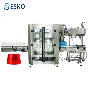 ESKO瓶罐跟踪式灌装机化妆品液体霜洗涤剂自动洗液灌装机