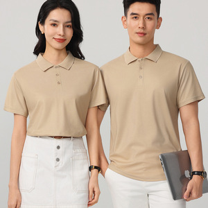 เสื้อโปโลไซส์ใหญ่สไตล์ยุโรปแบบสั่งทำพิเศษ เนื้อผ้าโพลีเอสเตอร์บางเบา ใส่สบาย เหมาะสำหรับฤดูร้อน ใช้เป็นเสื้อทำงาน คอปก แขนสั้น เสื้อยืดโฆษณา - Product Image 2