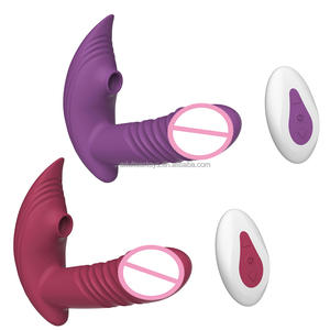 Vibrador <span class=keywords><strong>Dildo</strong></span> con Control Remoto Inalámbrico para Mujeres, 10 Patrones de Vibración y Succión Clítoris - Product Image 2