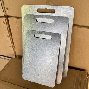 Planche à découper en titane pur, rectangulaire, cristallisée, anti-moisissure, pour viande et légumes, usage domestique - Product Image 2