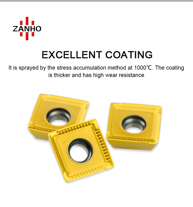 ZANHO Solid Carbide blade carbide milling cutter Carbide Inserts CNC