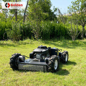 轮式遥控割草机 碎草机 汽油电动农用机器人割草机 制造商直销 - Product Image 2