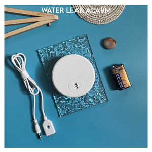 Water Leak Alarm Sensor <strong>Flood</strong> <strong>Detector</strong> High Sensitivity Water Leakage Alarm Overflow Alert for Home Kitchen Basement Protection - Product Image 3