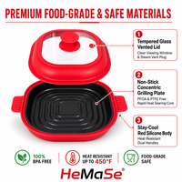 Couvercle de plat de cuisson pour micro-ondes en silicone écologique, compatible lave-vaisselle, accessoire de cuisine pour la cuisson à la chaleur et la cuisson au four