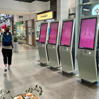 Kiosque en libre-service à écran tactile de 21,5, 23,6, 27 et 32 pouces avec NFC et imprimante thermique pour la vente au détail et les paiements sans numéraire