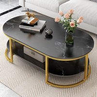 Tables basses modernes en or YQ FOREVER pour salon, tables basses pour la maison, table basse antique