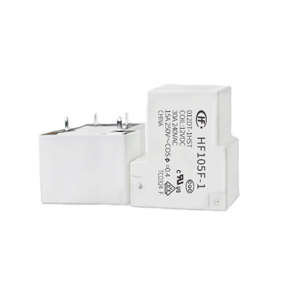 Hongfa 105F-1-012DT-1HST High Power Protection Relays Systems 30A 240VAC 0.9W Coil Endurable Relay for Consumer Electronics