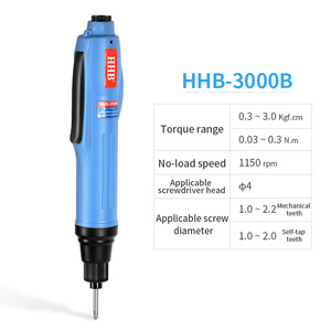 HHB 3000B Industrial Screwdriver With Adjustable Torque (0.3-3.0 Nm) 1150 RPM 3% Accuracy 3000B <b>Small</b> Size Compact Design Reduce - Product Image 1