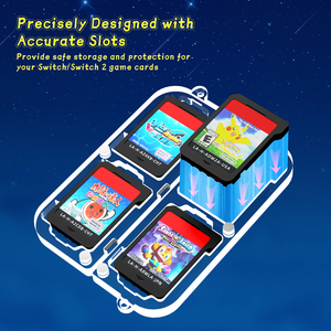 Pendentif transparent de stockage de <span class=keywords><strong>carte</strong></span> de <span class=keywords><strong>jeu</strong></span> JYS <span class=keywords><strong>Switch</strong></span> pour <span class=keywords><strong>Switch</strong></span> 2, accessoires de <span class=keywords><strong>jeu</strong></span> pour Switch2, OEM/ODM accepté - Product Image 5