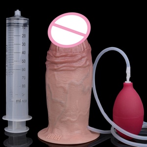 FAAK - Tapón Anal con Succión, Silicona, Eyaculación Realista, Dildos, Dilatador Anal, Juguetes Sexuales para Mujeres y Hombres - Product Image 1