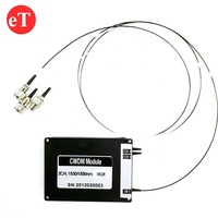 Multiplexeur de Fiber optique WDM, boîte ABS avec 2 canaux, 1260 ~ 1620nm, dispositif de filtre, OADM, Mux, Module CWDM