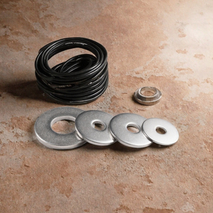 Rondelles d'aile à plaque plate ronde de fixation M6 <span class=keywords><strong>Rondelle</strong></span> d'anneau perforée pour l'industrie lourde avec rondelles plates à finition unie - Product Image 3