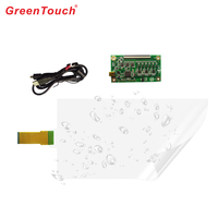 GreenTouch Feuille tactile de 15 pouces Solution tactile capacitive durable et réactive pour les écrans interactifs
