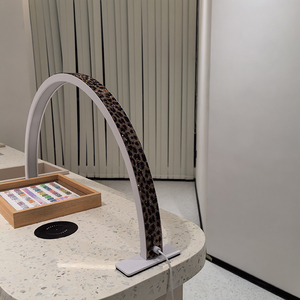 Art Led Light Gel <strong>Lamp</strong> Nail Machine for Salon Manicure Nail <strong>Lamp</strong> Manicure <strong>Leopard</strong> Print Rhinestone Half Moon Nail Table <strong>Lamp</strong> - Product Image 5