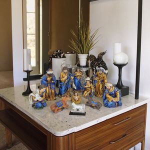 Juego <span class=keywords><strong>de</strong></span> pesebre religioso <span class=keywords><strong>de</strong></span> Navidad <span class=keywords><strong>de</strong></span> 8 pulgadas, estatua, artesanía <span class=keywords><strong>de</strong></span> resina, artesanía al aire libre, decoración <span class=keywords><strong>del</strong></span> hogar, escultura, arte, MODELO <span class=keywords><strong>DE</strong></span> <span class=keywords><strong>NACIMIENTO</strong></span> <span class=keywords><strong>DE</strong></span> Jesús - Product Image 6