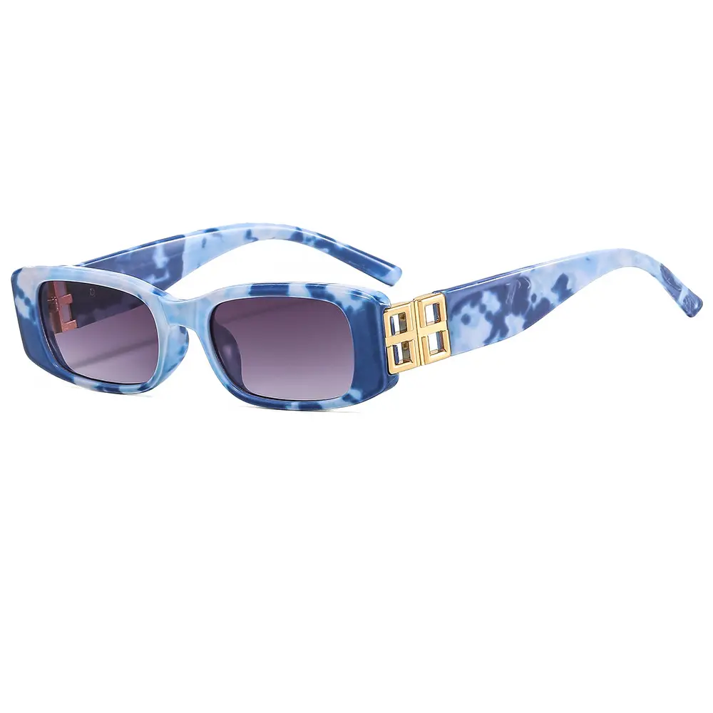 2022 new small frame sun glasses Fashion Trend Polarized UV400 Sunglasses Cute Retro Candy Color Rectangle Sunglasses