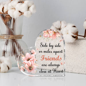 1 recuerdo de corazón de acrílico para amigos/ Hermanas: regalo perfecto para el Día de San Valentín y <span class=keywords><strong>cumpleaños</strong></span> - Product Image 2