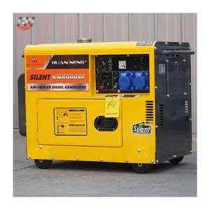 Industrial Electricity 9kVA 7.5 kW 6.5 kVA Silent Diesel Electrical Generator for Home