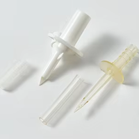 Trocar de ponction jetable moulé par injection avec processus de découpe pour angiographie et hystéroscopie