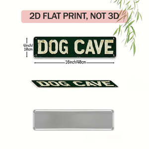 Letrero Metálico Retro Estilo Callejero con Diseño <span class=keywords><strong>de</strong></span> <span class=keywords><strong>Cueva</strong></span> <span class=keywords><strong>de</strong></span> Perro, Decoración <span class=keywords><strong>de</strong></span> Pared para Cuarto <span class=keywords><strong>de</strong></span> Perros, Área <span class=keywords><strong>de</strong></span> Mascotas, Patio Trasero, Regalo - Product Image 2