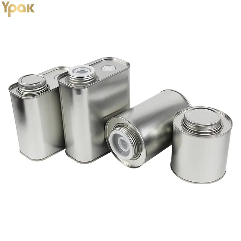 Rts Wholesale 50G 100G 150G 200G 250G Empty Metal Tin Can Tinplate Cans Box Coffee Beans Packaging With Valve