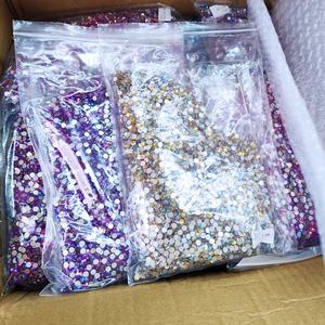 Yantuo Crystal ABラインストーン非ホットフィックスバルクフラットバックガラスラインストーンホームデコレーションネイルアート - Product Image 4