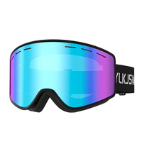 Lunettes de ski photochromiques polarisées YL-SKI100 pour adultes avec protection UV400, anti-buée, compatibles avec les casques, sangle antidérapante et revêtement REVO