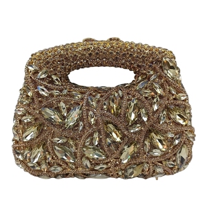 Women Crystal Envelope Evening Bag Rhinestone Beading <b>Clutch</b> Sparkling Top Handle Handbag for <b>Wedding</b> Nigh Out - Product Image 4