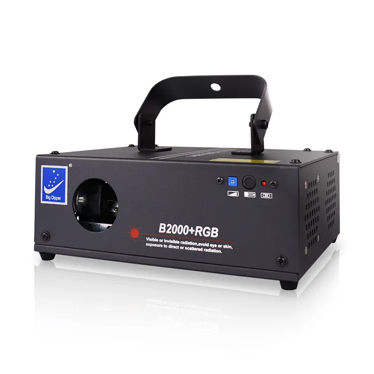 Big dipper B1000 azul 500mW natal laser light show sistema dj animação feixe de luz laser para o clube