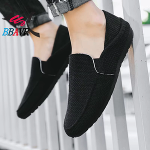 Vente en gros de nouvelles chaussures décontractées pour hommes, style coréen, respirantes, en toile, tendance, pour l'été - Product Image 4