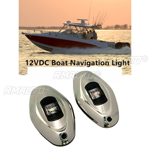 Feux de navigation LED étanches pour bateaux rapides, lampes de signalisation pour bateaux de pêche, feux indicateurs de navigation pour bateaux à grande vitesse - Product Image 3