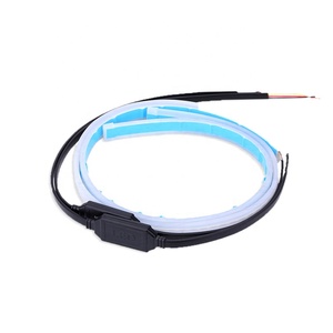 HYML Đèn LED Drl + Đèn Tín Hiệu Rẽ Cho Ô Tô Đèn Chạy Ban Ngày 30Cm 45Cm 60Cm Mềm Dẻo DC12V Dải Đèn Pha LED - Product Image 3