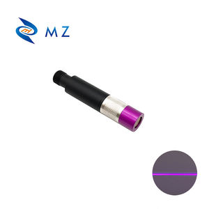 חם מכירה מתכווננת d16mm 405nm 10mw 125nm 10mw אגל עדשה ttl/<span class=keywords><strong>pwm</strong></span> כחול ויולט קו סגול לייזר כיתה תעשייתי כיתה א' - Product Image 3