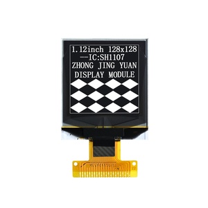 หน้าจอแสดงผล SH1107โมดูลโมดูลโอแอลโมดูล128x128 SPI I2C อินเทอร์เฟซสามตัวแบบขนาน1.12นิ้ว - Product Image 5