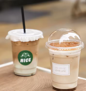 SGP Premium Transparente Desechable PET Vasos de plástico 300ml 355ml 380Ml Tamaños para café Bebidas frías Alimentos-Sin impuestos - Product Image 1