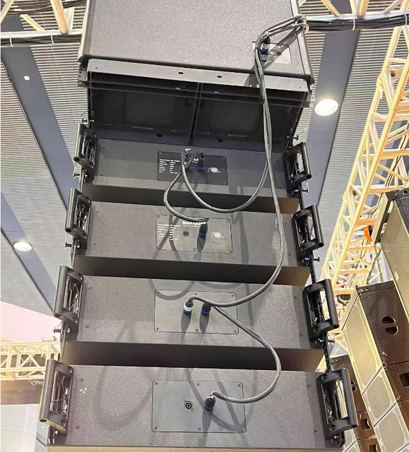 Professional Line Array System Dual 10 Inch 2-Way High Sensitivity Speaker for Stadium & Outdoor Performance