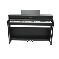 Piano numérique droit Beisite B-80 de haute qualité, 88 touches à mécanisme marteau, 238 sons, 200 rythmes, MIDI 3 pédales, idéal pour les débutants