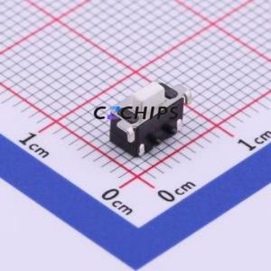 TS-1054-A2B3-D2 Tactile Switch SMD Switch Single Pole Single Throw Rectangle Button 2.5N Horizontal Mount - Product Image 1