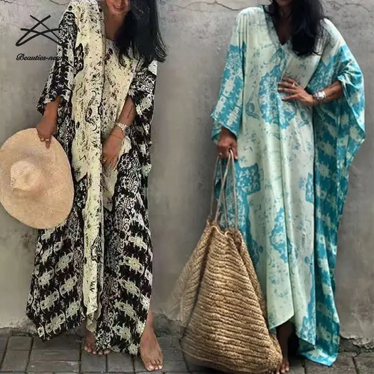 Robe Hijab pour femmes, Abaya dubaï, Caftan, vêtements islamiques, robe de plage, Kaftan, turquie, 2022