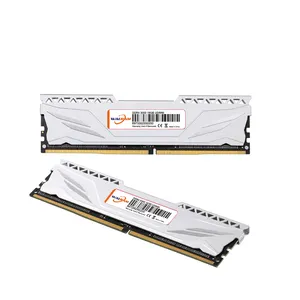 לבן שולחן העבודה UDIMM DDR4 16GB 3000MHz משחקים RAM זיכרון עם למעבד חום פיזור צלעות קירור