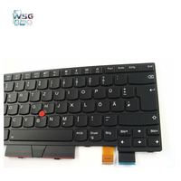 Clavier Rétroéclairé Allemand SZ-Wisbuild pour Ordinateur Portable Lenovo T470 T480