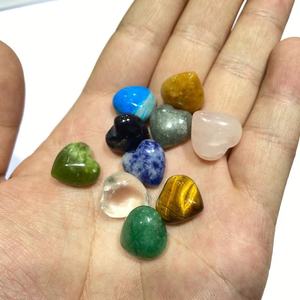 Crystal Mini Heart Natural Stone Mini Heart Healing Stones Craft Gemstones <b>Gifts</b> Crystal Mini Heart - Product Image 5