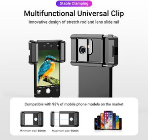 Lente de Zoom 60X para APL-60XFR50, Lente de Vidrio Teleobjetivo con Modo de Enfoque Manual para Teléfono Móvil, Compatible con Trípode de Cámara - Product Image 3