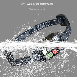 GPS inteligente mascota valla electrónica perro inalámbrico al aire libre IPX7 impermeable recargable Nylon moda Anti-Pérdida <span class=keywords><strong>collar</strong></span> de descarga eléctrica - Product Image 6