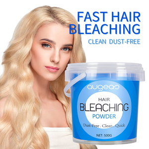 Bajo MOQ Buena calidad Augeas Salon Sin polvo Rápido Desvanecimiento rápido Bajo amoníaco Profesional permanente Nivel 9 Polvo blanqueador de cabello - Product Image 4