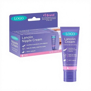 Baume et crème apaisants à la lanoline pour les mamans qui allaitent, sans danger pour les mamans qui allaitent - Product Image 4