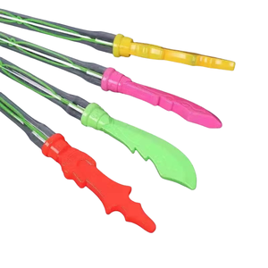 Baguette à bulles en plastique PVC unisexe de 46cm, <span class=keywords><strong>grand</strong></span> couteau, jouet de soufflage d'eau pour étal de marché de <span class=keywords><strong>nuit</strong></span>, outil essentiel d'affaires - Product Image 6