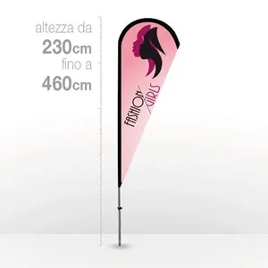 Bandiera DELUXE DROP, articoli promozionali - Product Image 1